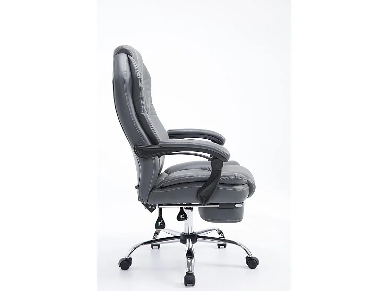 Fauteuil de bureau ergonomique grise 67 x 64 x 124 cm BUR10380