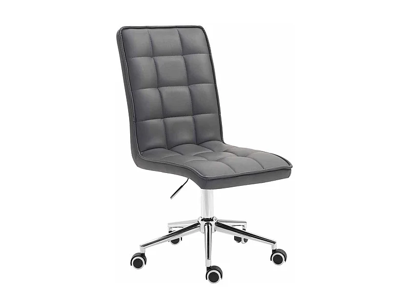 Fauteuil chaise tabouret de grise 43 x 61 x 100 cm BUR10283