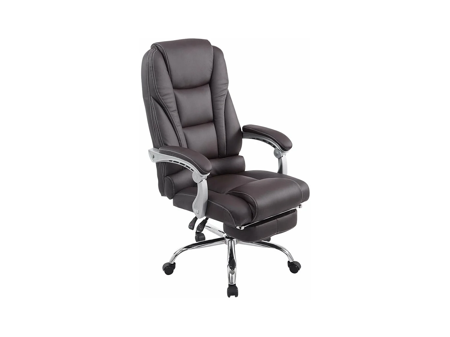 Fauteuil de bureau ergonomique marron 68 x 64 x 127 cm BUR10167