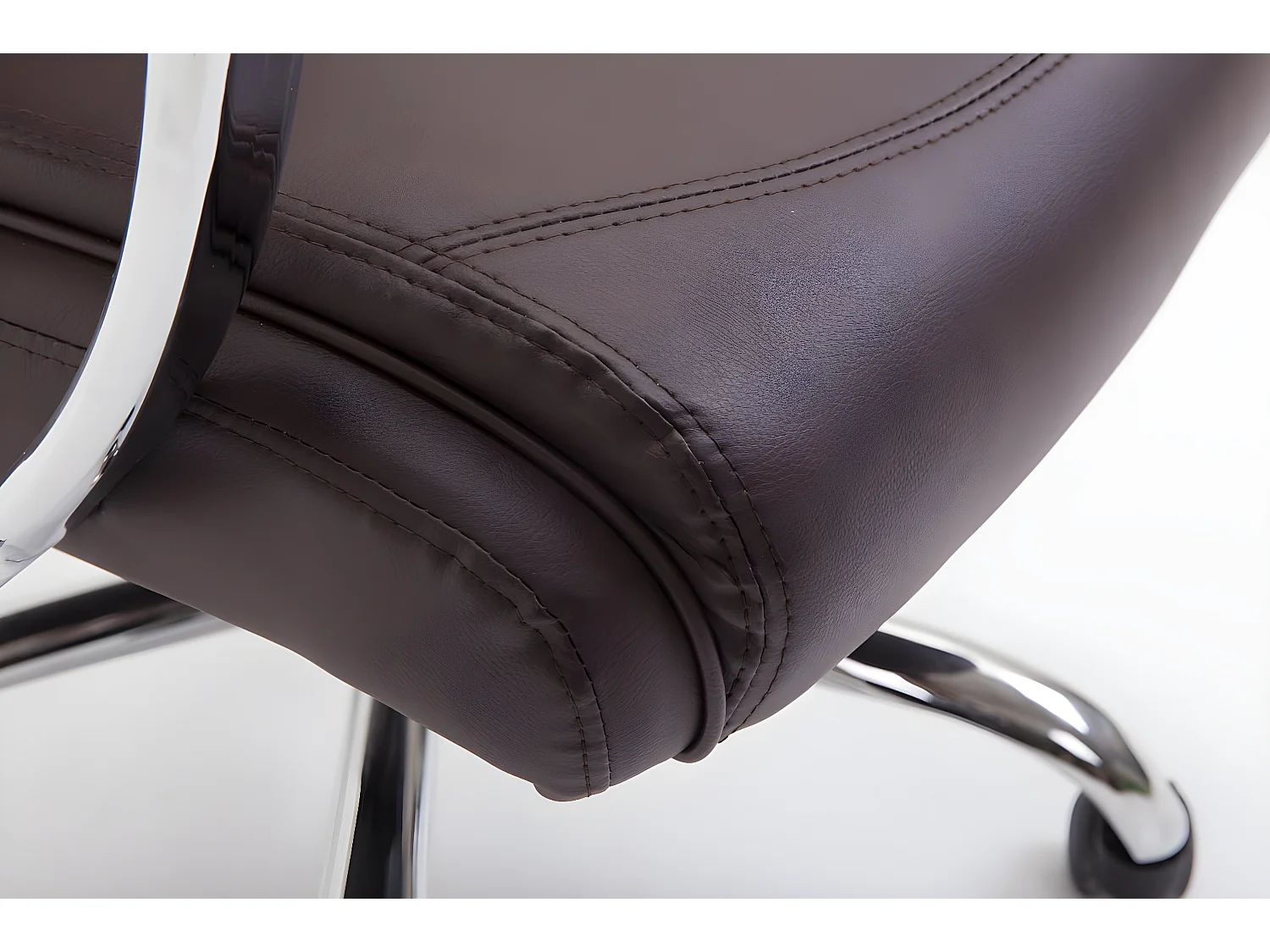 Fauteuil de bureau en marron 65 x 73 x 125 cm BUR10255