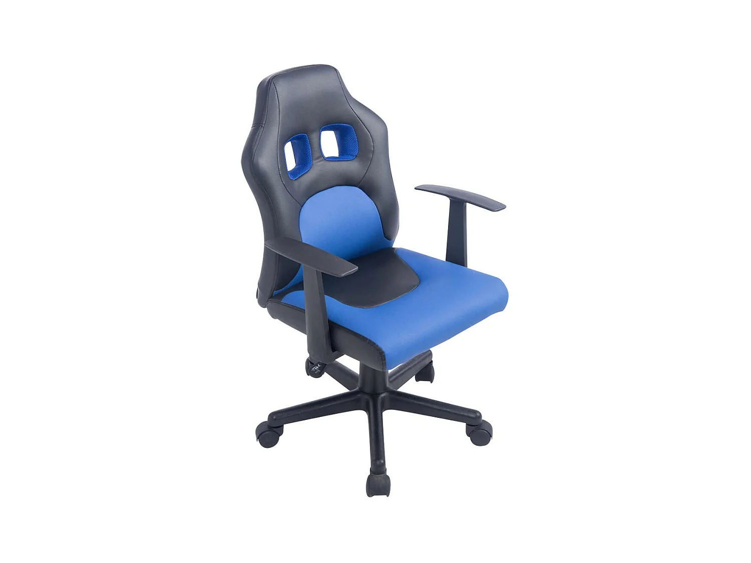Fauteuil chaise de bureau bleue 56 x 59 x 93 cm BUR10189
