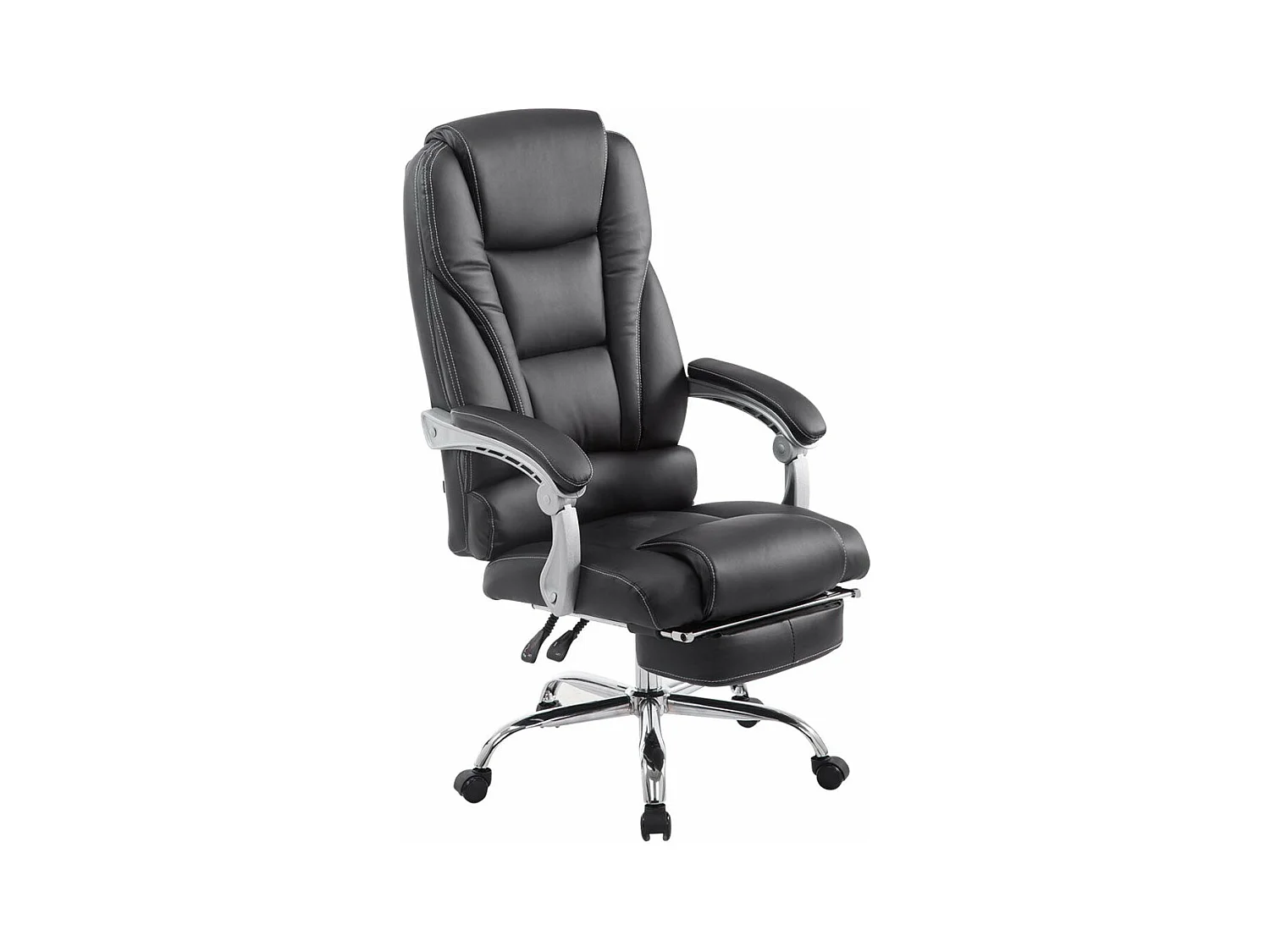 Fauteuil de bureau ergonomique noire 68 x 64 x 127 cm BUR10171