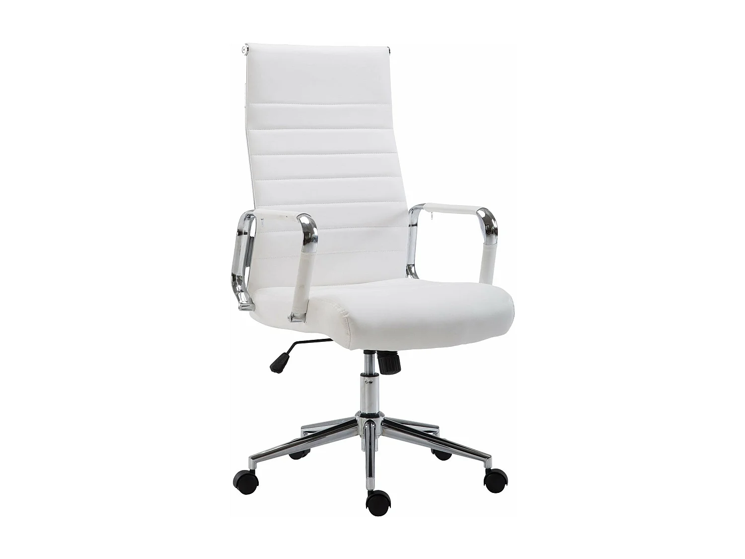 Fauteuil de bureau en blanche 58 x 66 x 115 cm BUR10240