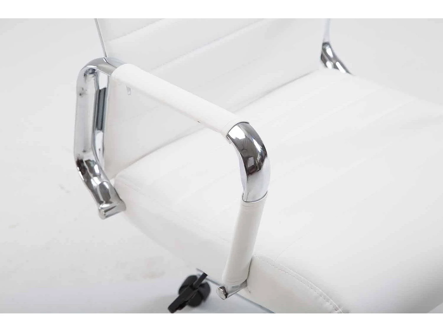 Fauteuil de bureau en blanche 58 x 66 x 115 cm BUR10240