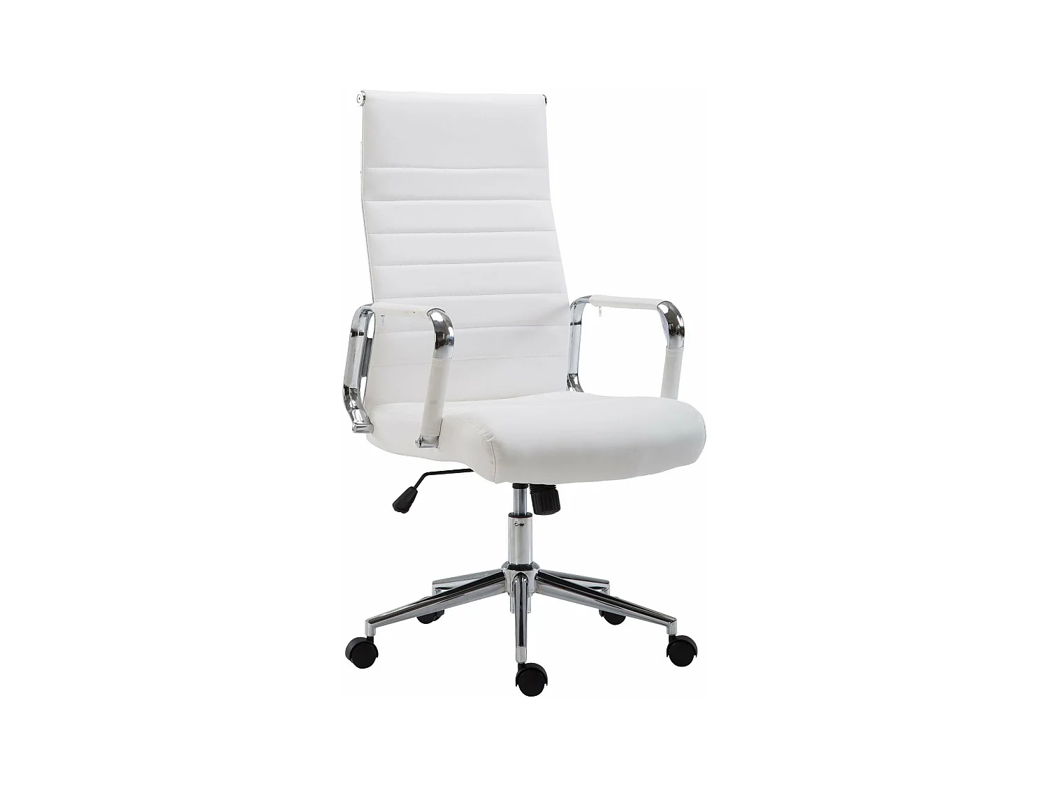 Fauteuil de bureau en blanche 58 x 66 x 115 cm BUR10240
