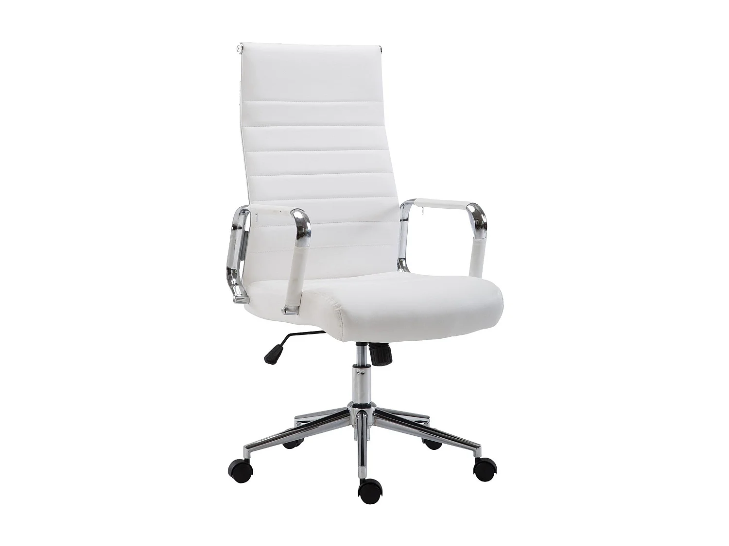 Fauteuil de bureau en blanche 58 x 66 x 115 cm BUR10240