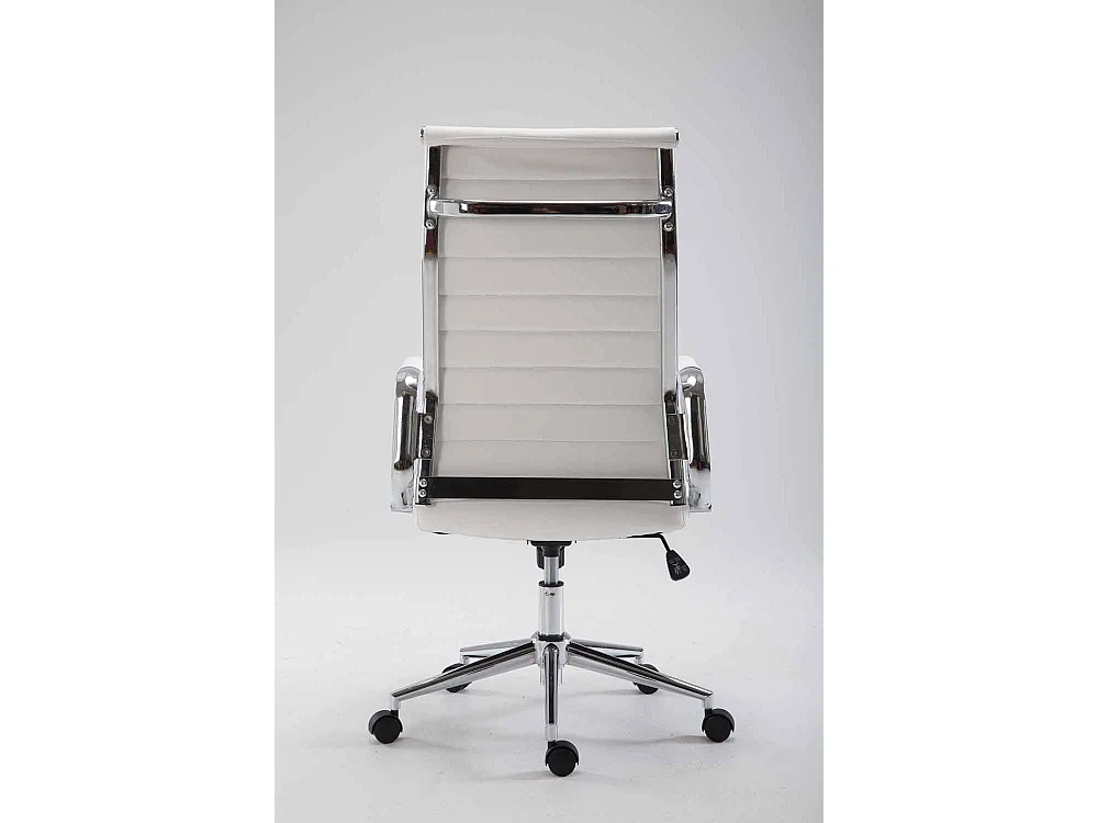 Fauteuil de bureau en blanche 58 x 66 x 115 cm BUR10240