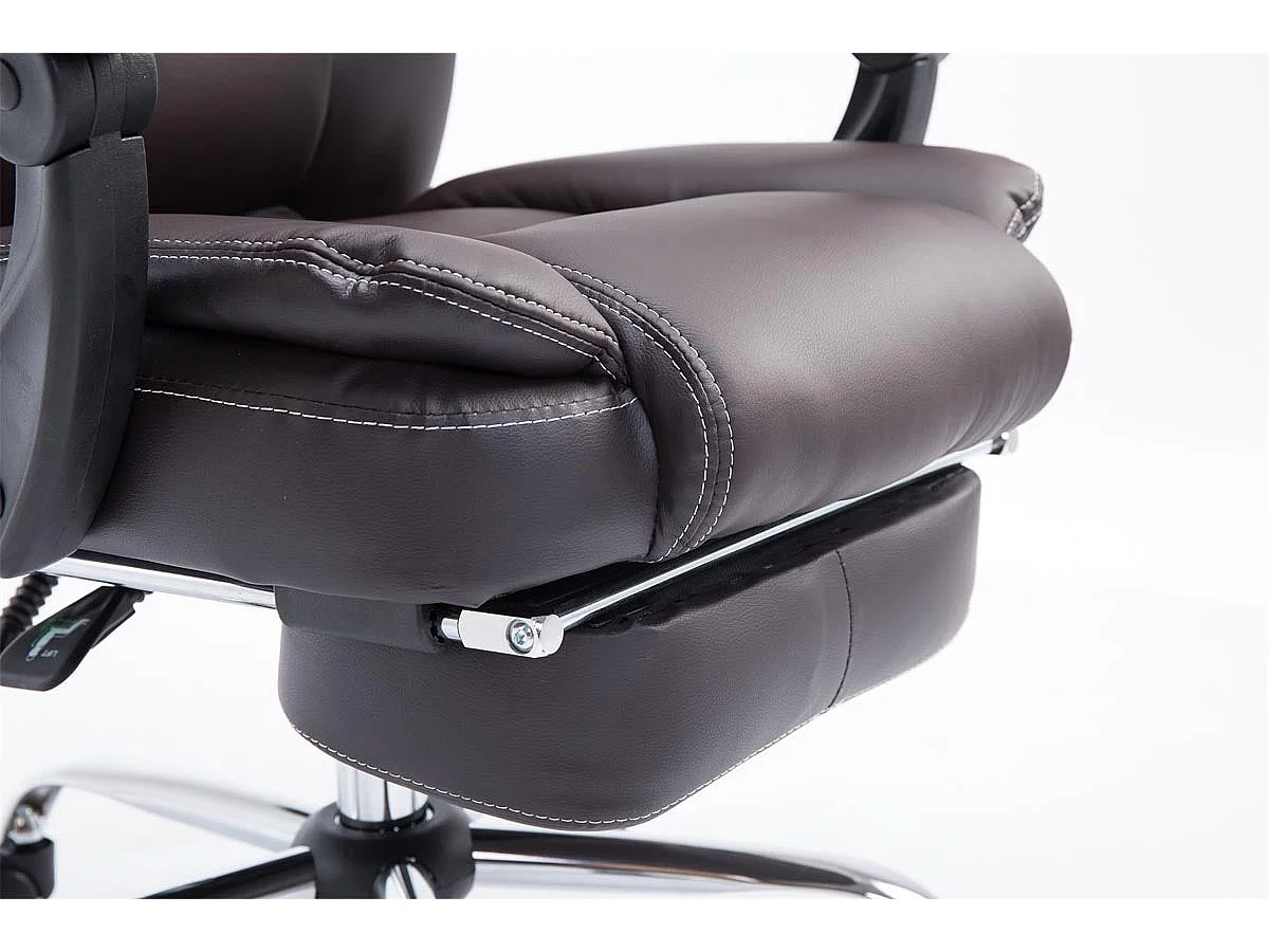 Fauteuil de bureau ergonomique marron 67 x 64 x 124 cm BUR10379