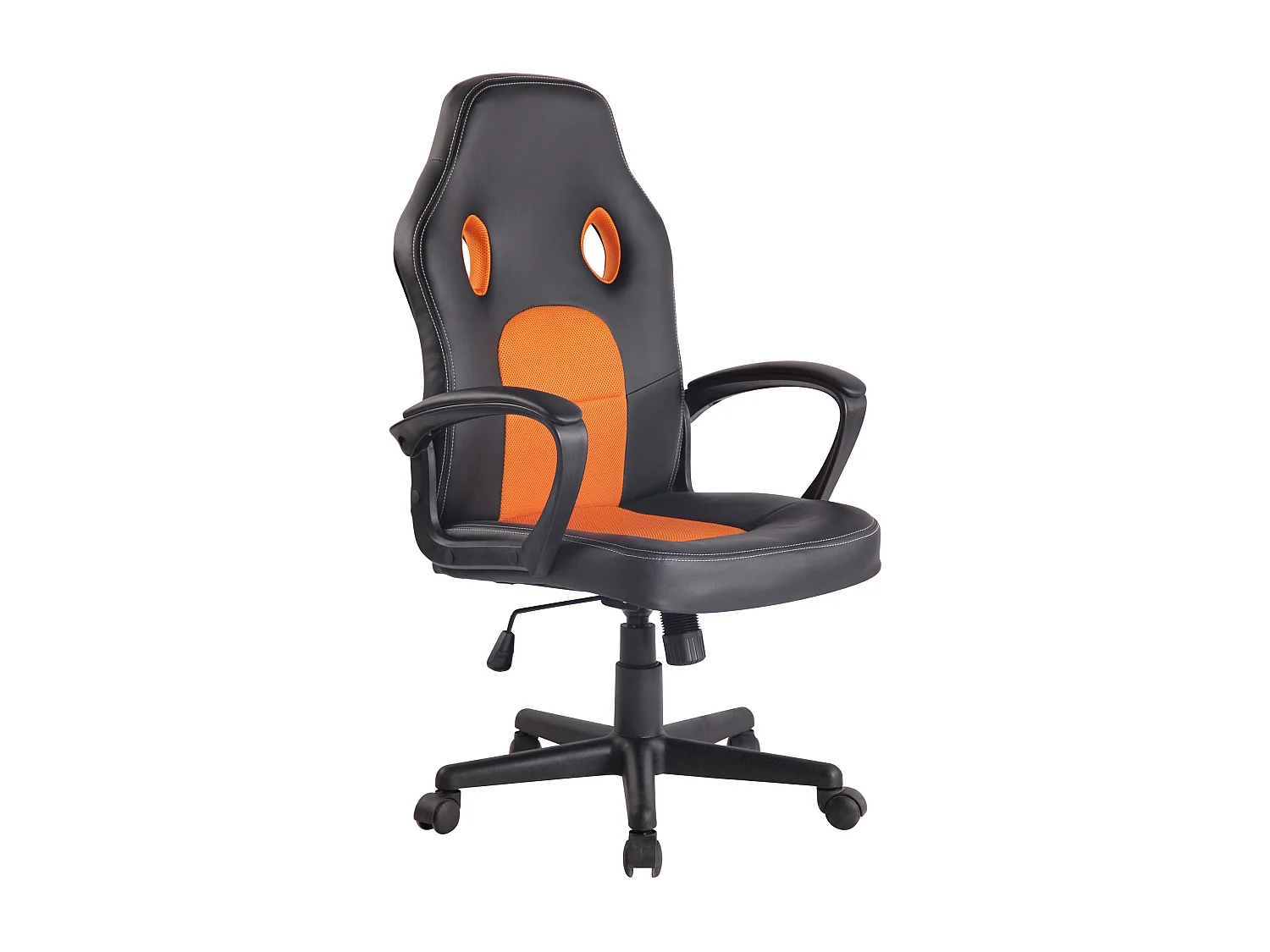 Fauteuil de bureau design noire 61 x 59 x 116 cm BUR10484