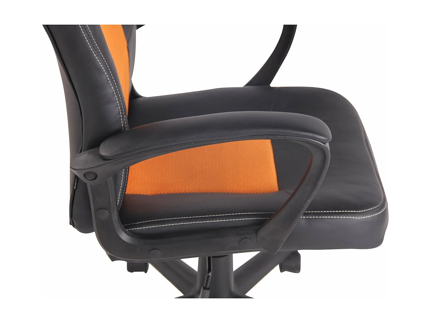 Fauteuil de bureau design noire 61 x 59 x 116 cm BUR10484