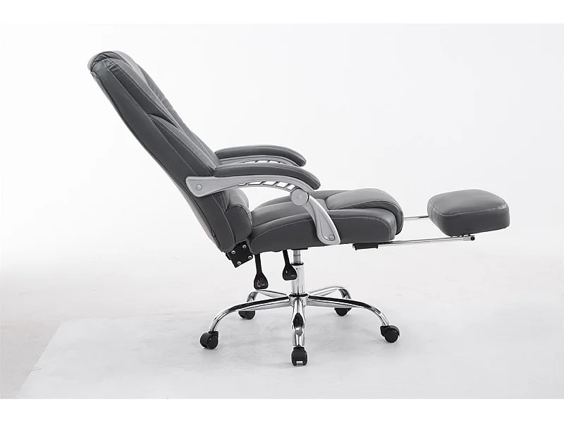 Fauteuil de bureau ergonomique grise 68 x 64 x 127 cm BUR10168