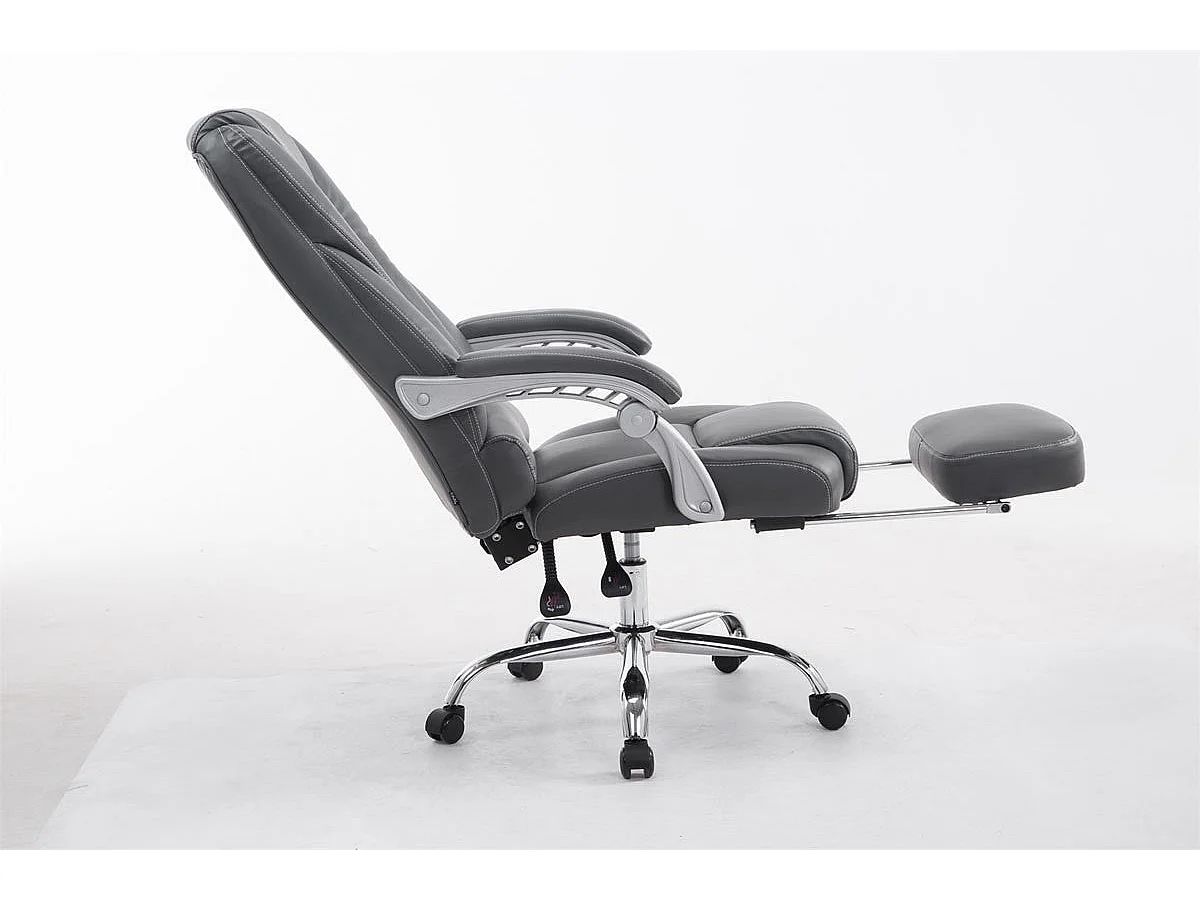 Fauteuil de bureau ergonomique grise 68 x 64 x 127 cm BUR10168