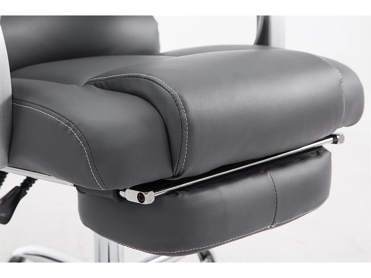 Fauteuil de bureau ergonomique grise 68 x 64 x 127 cm BUR10168