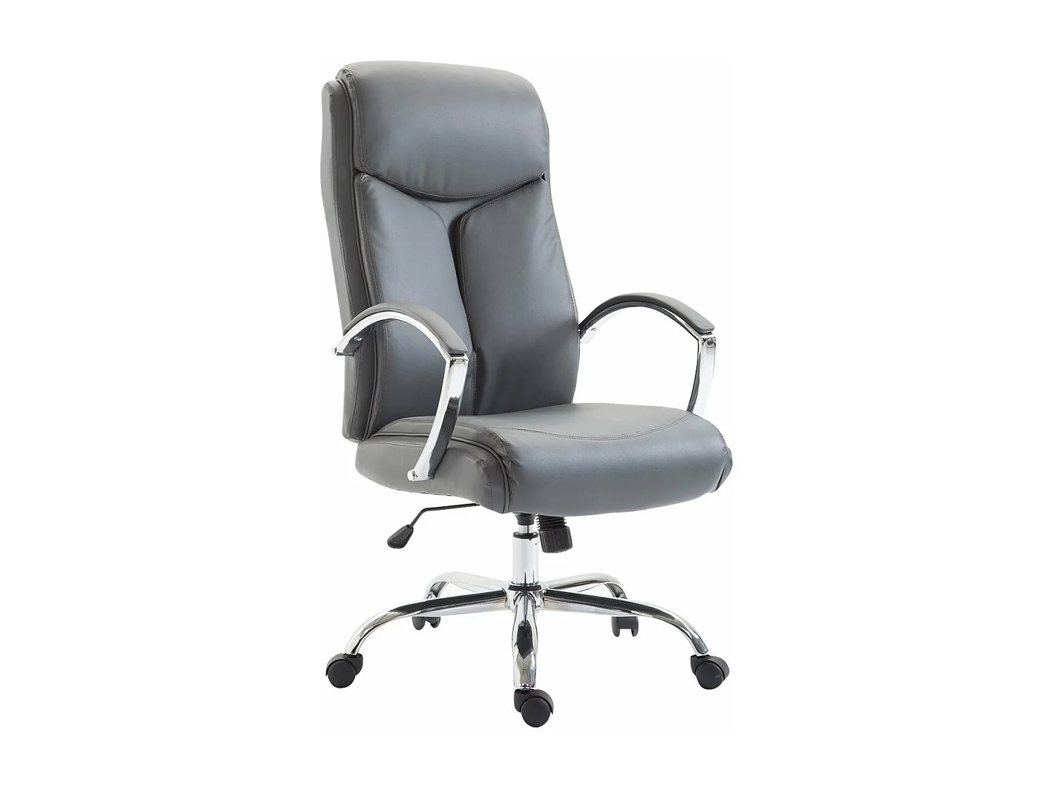 Fauteuil de bureau en grise 65 x 73 x 125 cm BUR10257