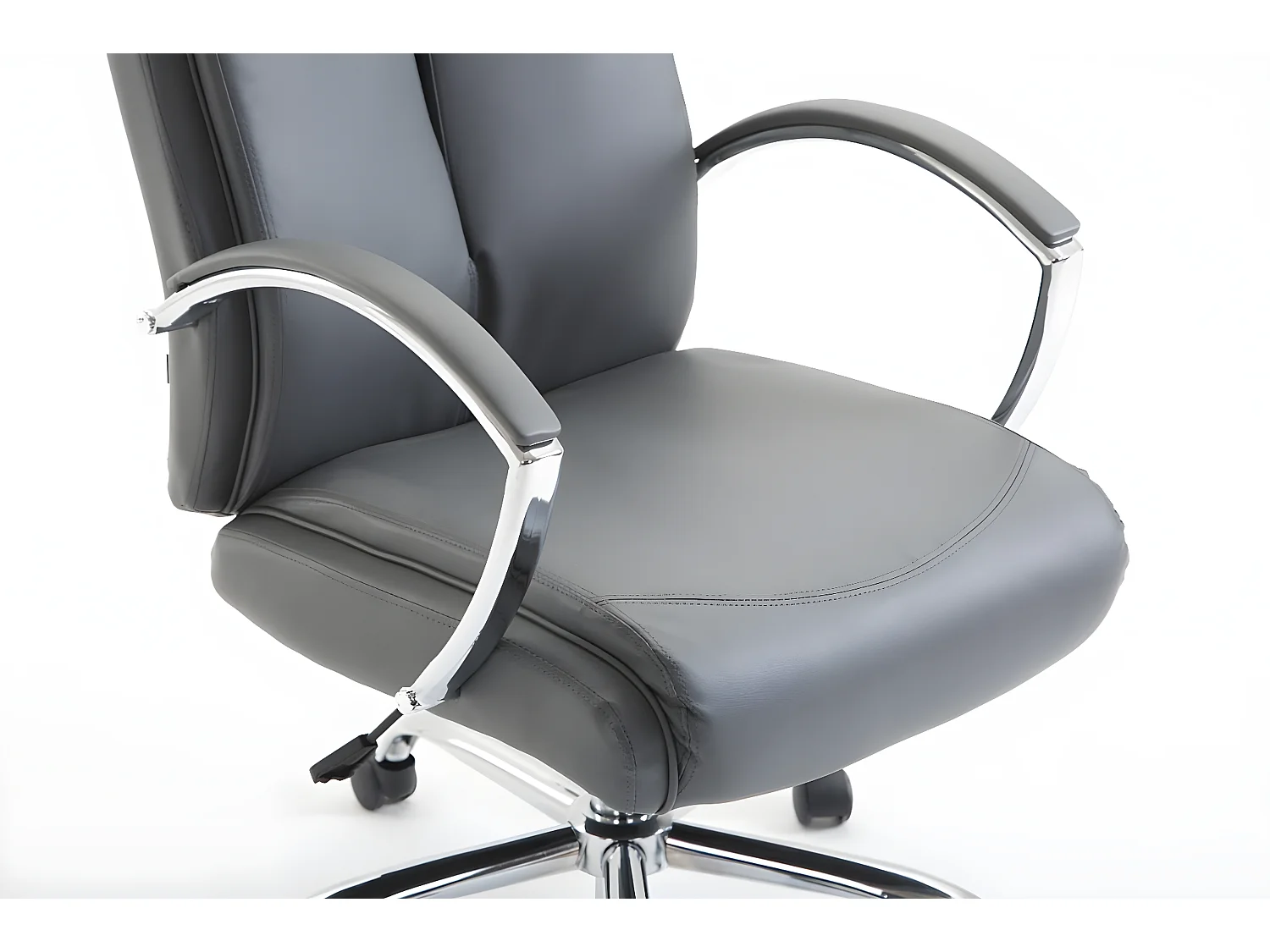 Fauteuil de bureau en grise 65 x 73 x 125 cm BUR10257