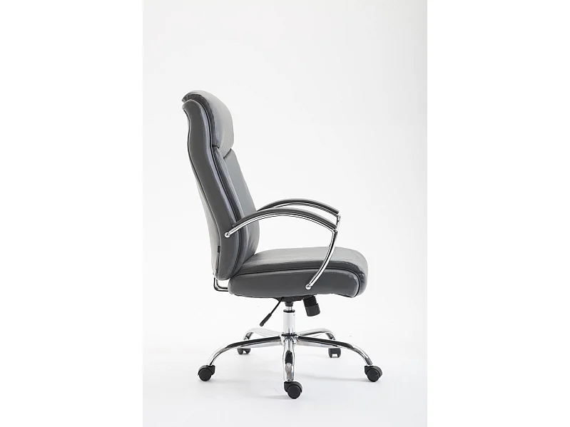 Fauteuil de bureau en grise 65 x 73 x 125 cm BUR10257