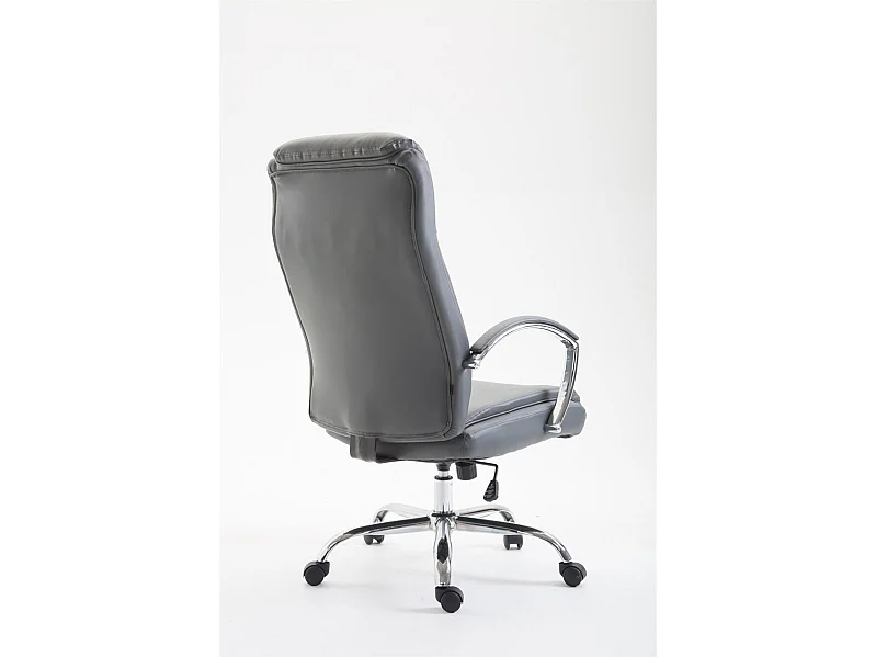 Fauteuil de bureau en grise 65 x 73 x 125 cm BUR10257