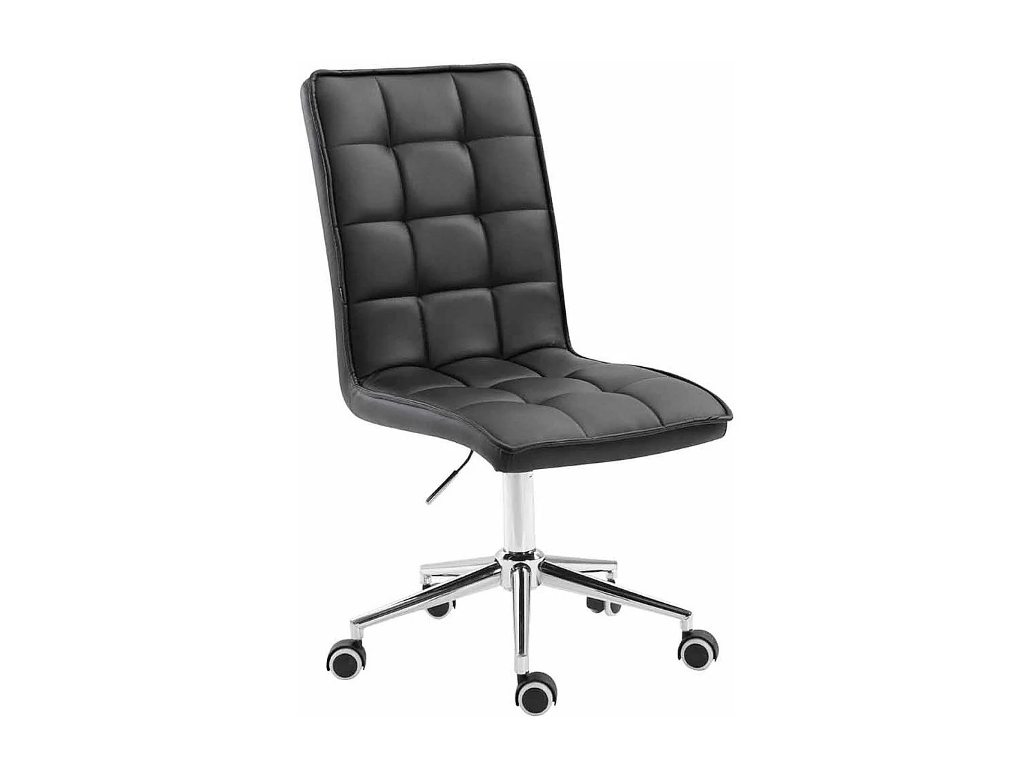 Fauteuil chaise tabouret de noire 43 x 61 x 100 cm BUR10280