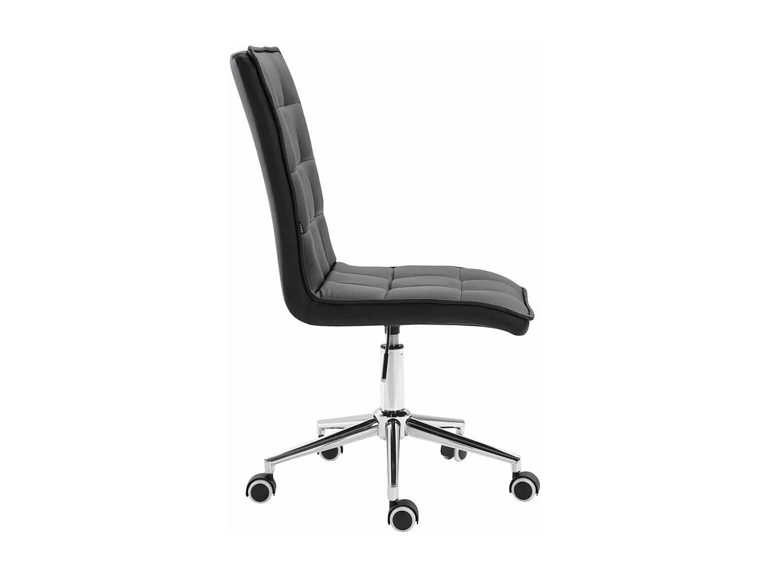 Fauteuil chaise tabouret de noire 43 x 61 x 100 cm BUR10280