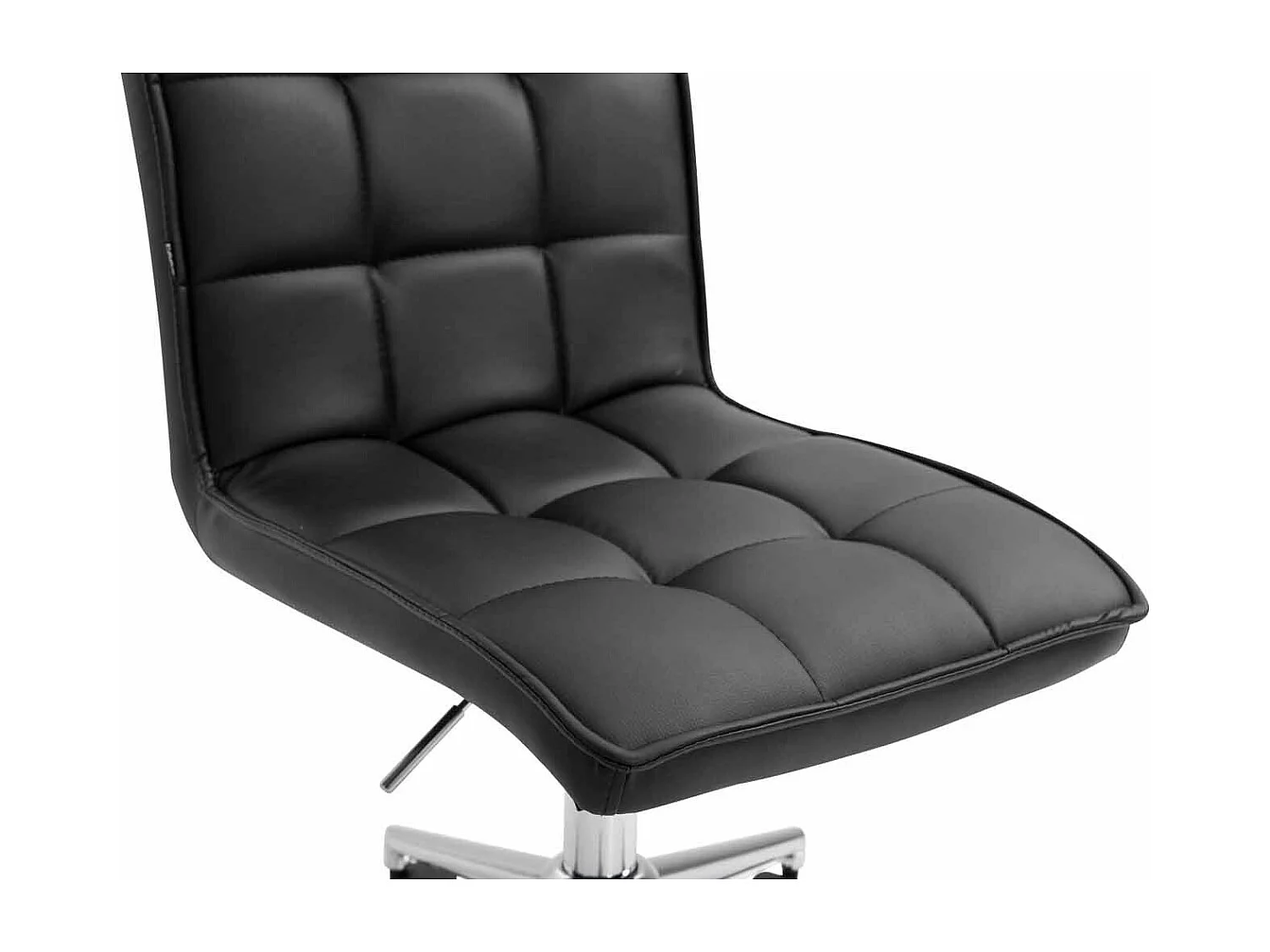 Fauteuil chaise tabouret de noire 43 x 61 x 100 cm BUR10280