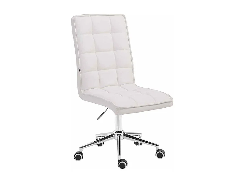 Fauteuil chaise tabouret de blanche 43 x 61 x 100 cm BUR10281