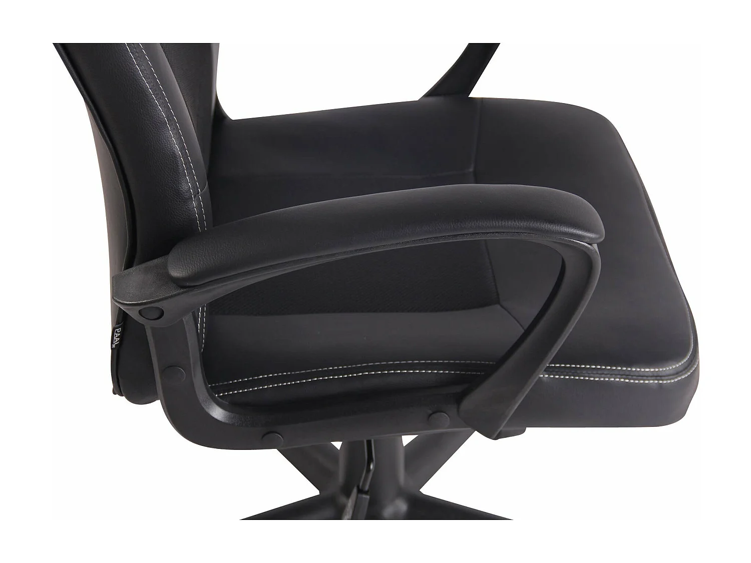 Fauteuil de bureau design noire 61 x 59 x 116 cm BUR10480