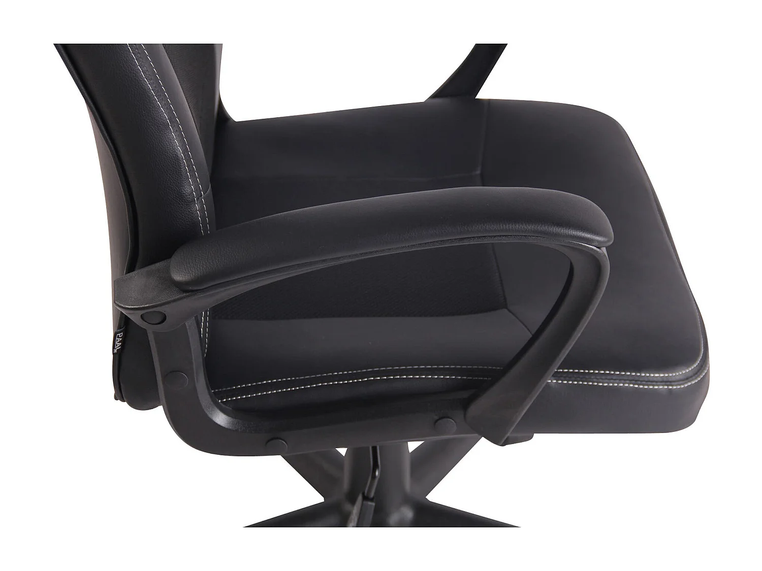 Fauteuil de bureau design noire 61 x 59 x 116 cm BUR10480