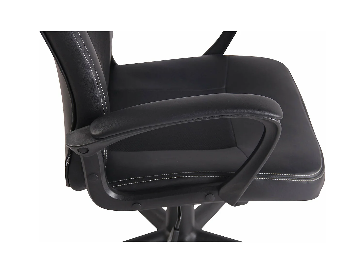 Fauteuil de bureau design noire 61 x 59 x 116 cm BUR10480