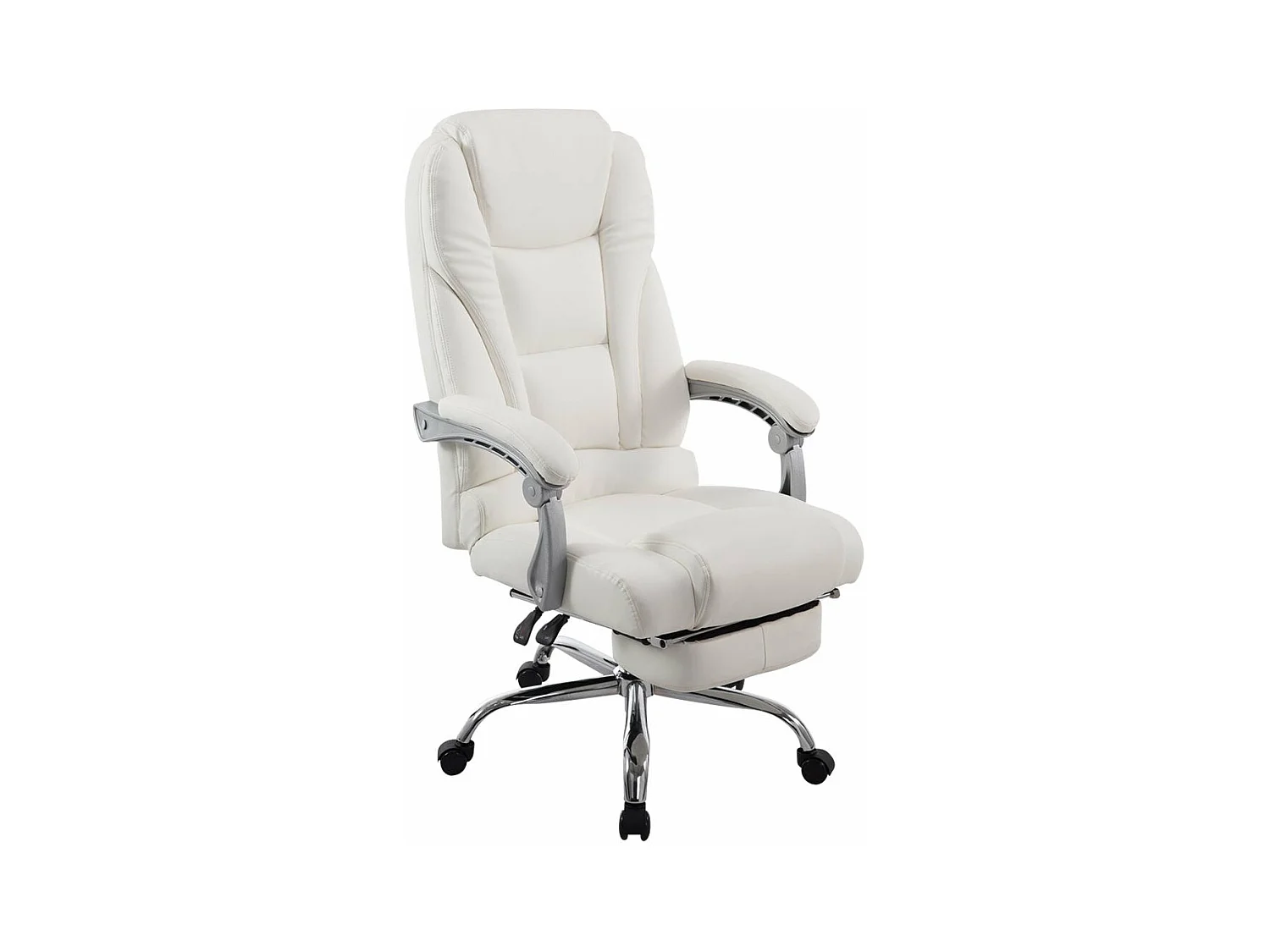 Fauteuil de bureau ergonomique blanche 68 x 64 x 127 cm BUR10170