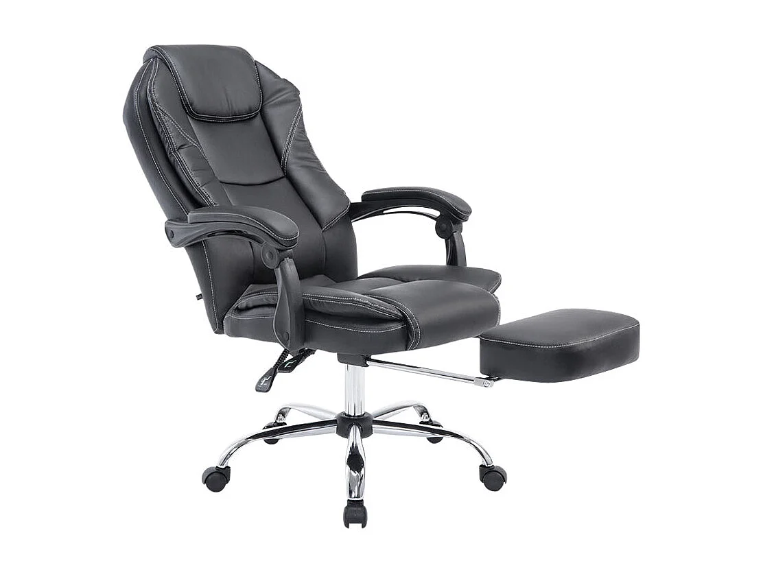 Fauteuil de bureau ergonomique noire 67 x 64 x 124 cm BUR10375