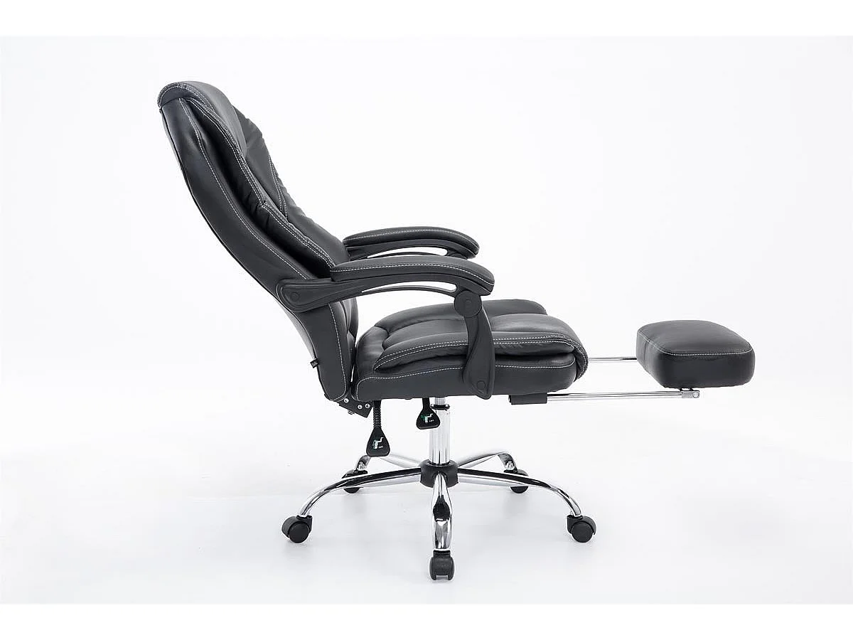 Fauteuil de bureau ergonomique noire 67 x 64 x 124 cm BUR10375
