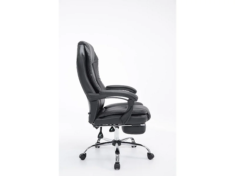 Fauteuil de bureau ergonomique noire 67 x 64 x 124 cm BUR10375