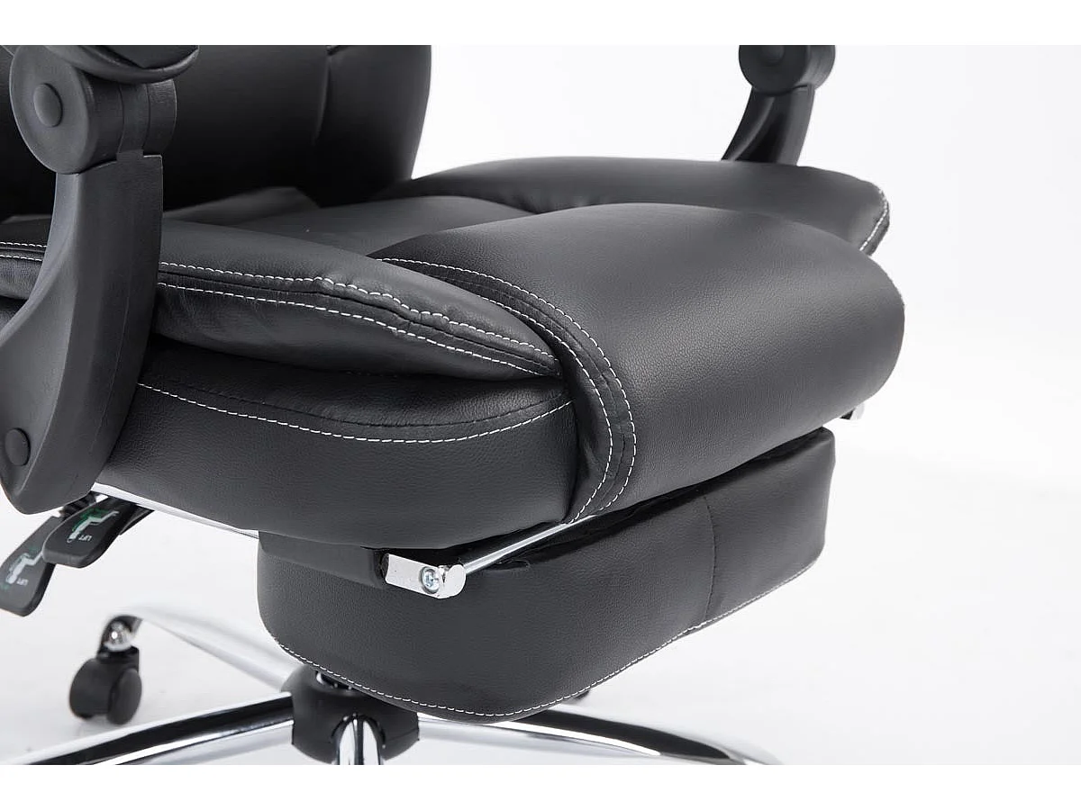 Fauteuil de bureau ergonomique noire 67 x 64 x 124 cm BUR10375