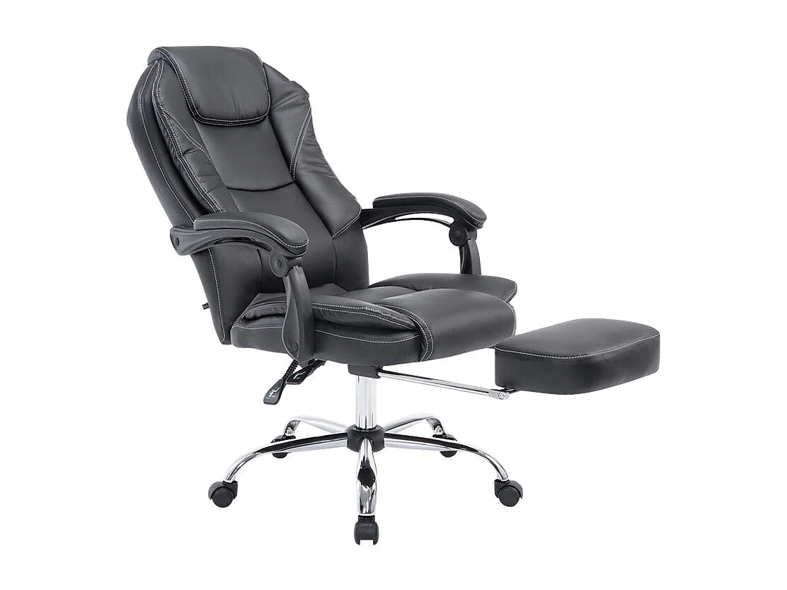 Fauteuil de bureau ergonomique noire 67 x 64 x 124 cm BUR10375