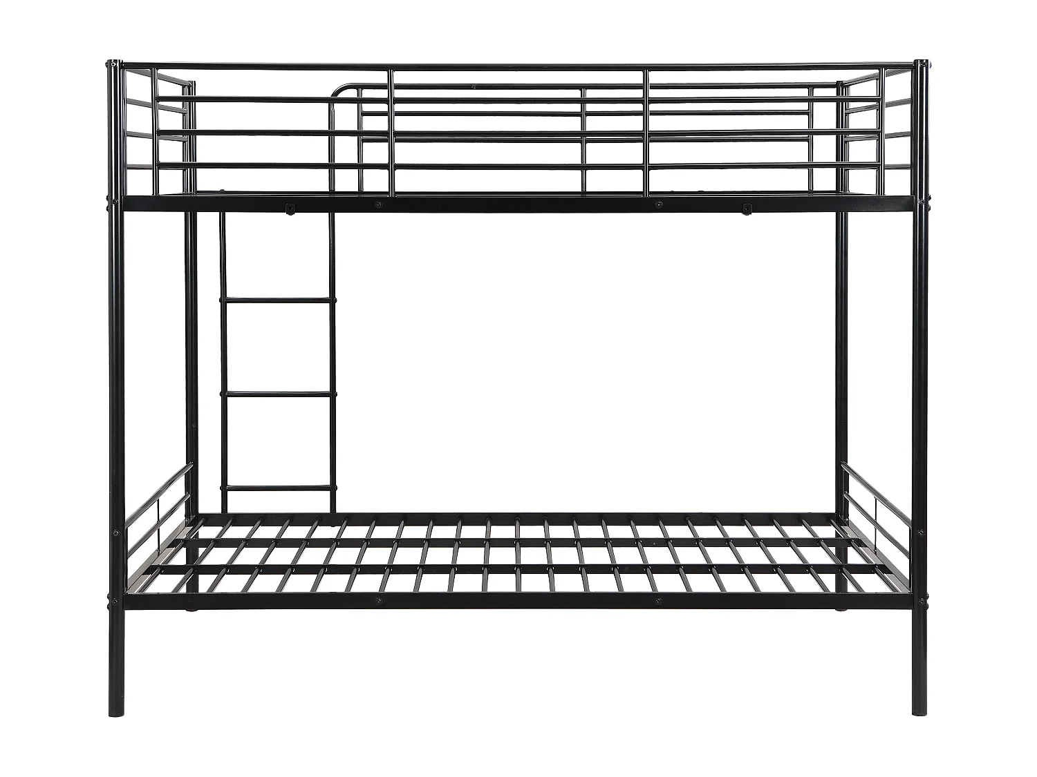 Etagenbett - 2 x 120 x 190 cm - Schwarz - DUOTIS II