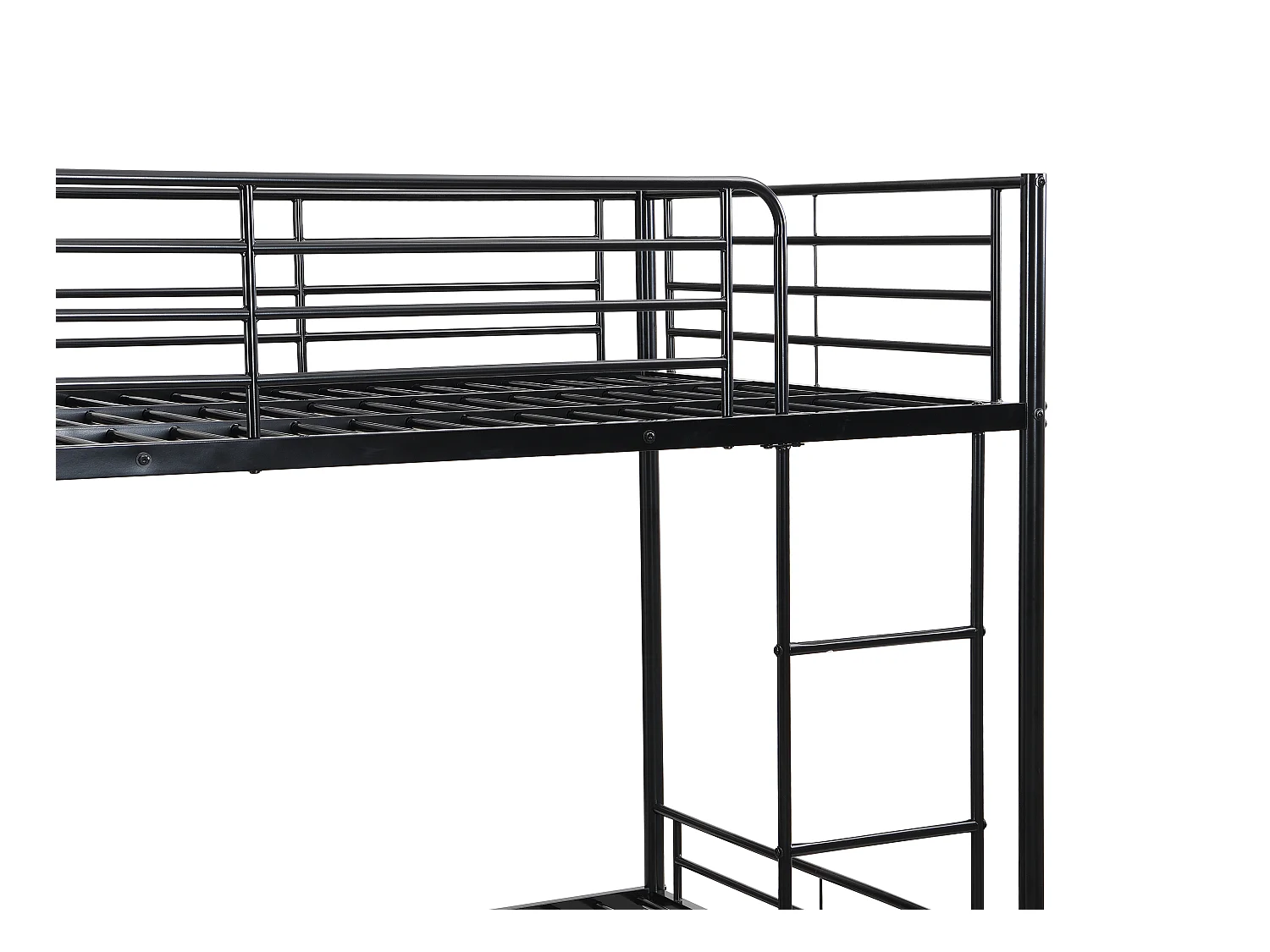 Litera - 2 x 120 x 190 cm - Negro - DUOTIS II