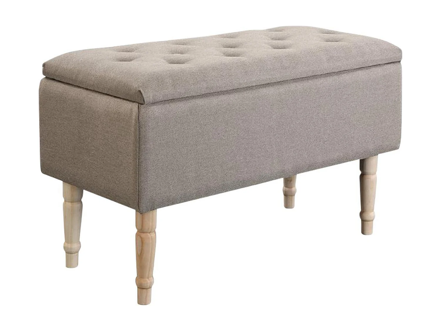 Banquette & Coffre Design "Malya" 80cm Beige