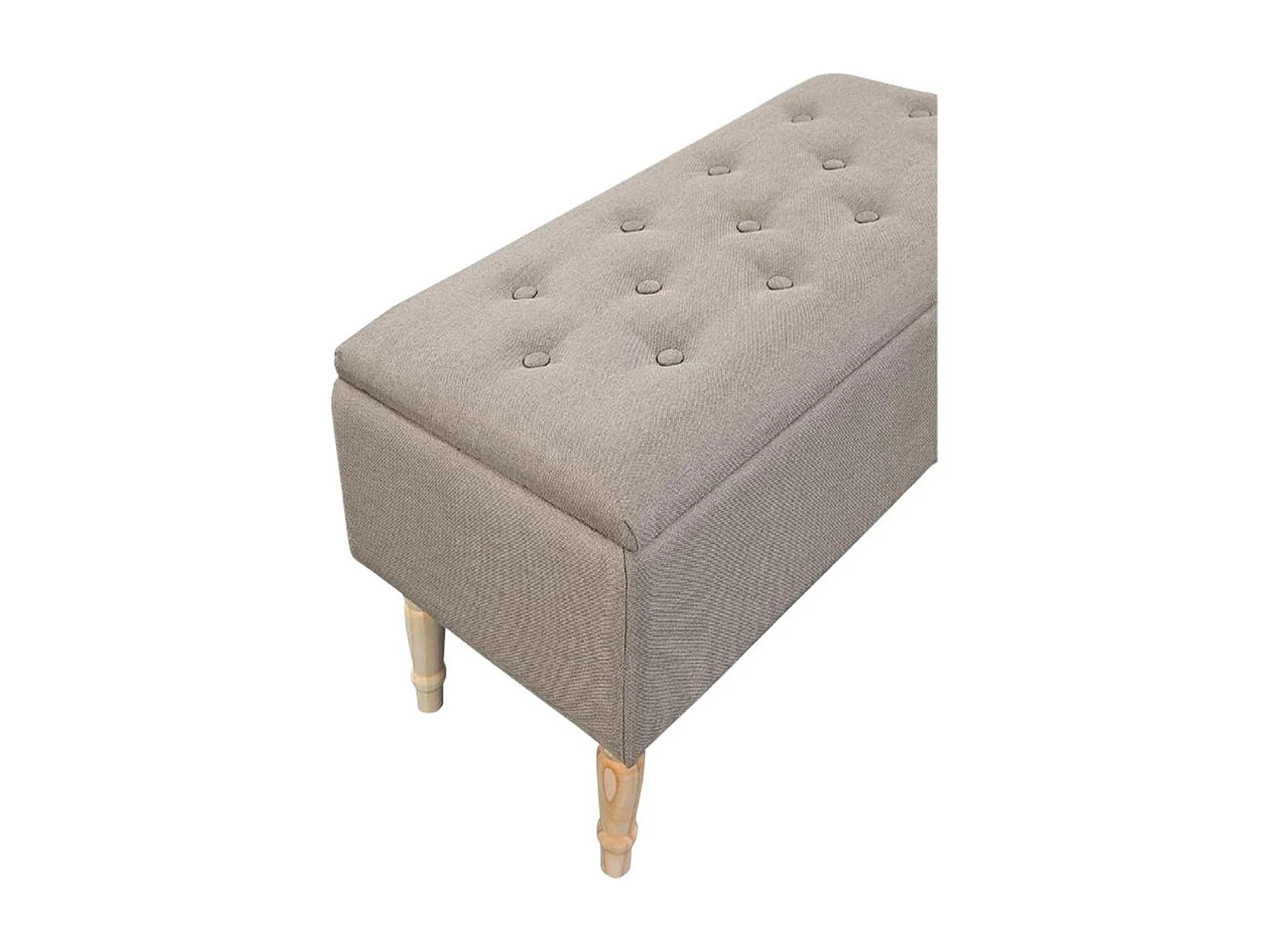 Banquette & Coffre Design "Malya" 80cm Beige