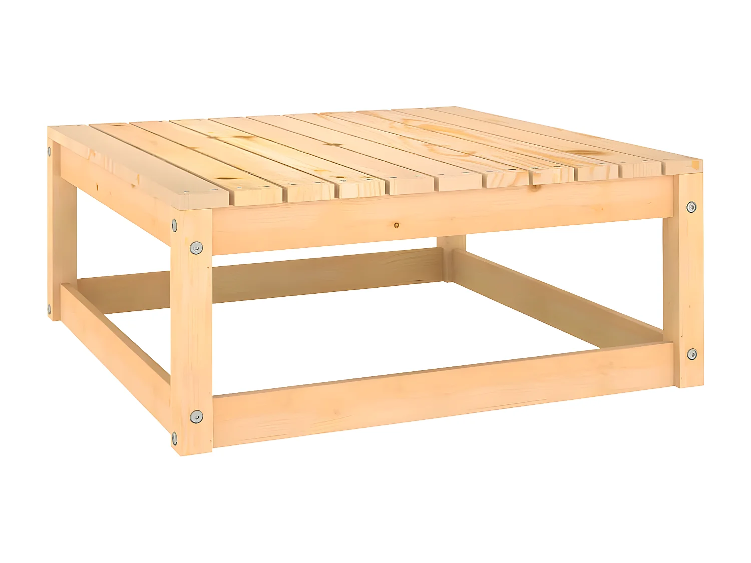 Salon de jardin 12 pcs avec coussins Bois de pin massif 6