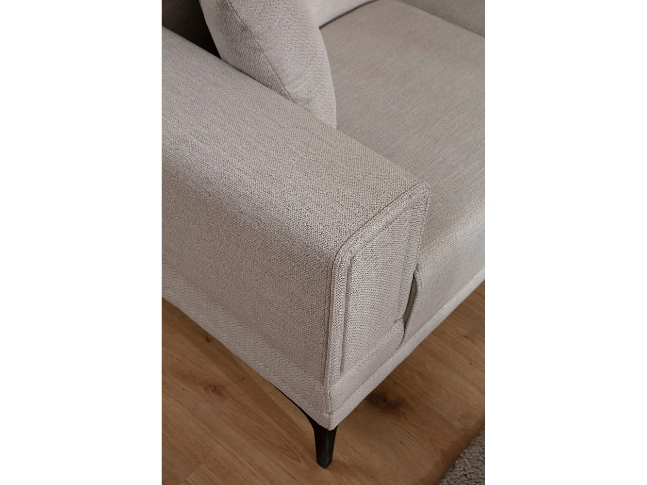 Canapé 3 places convertible Vertice Tissu toile Beige