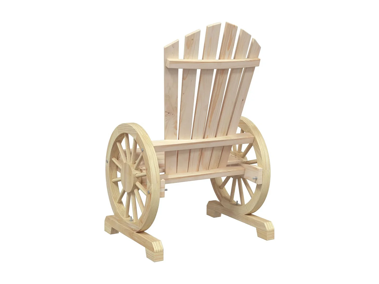 Chaises de jardin Adirondack 4 pcs bois de sapin massif