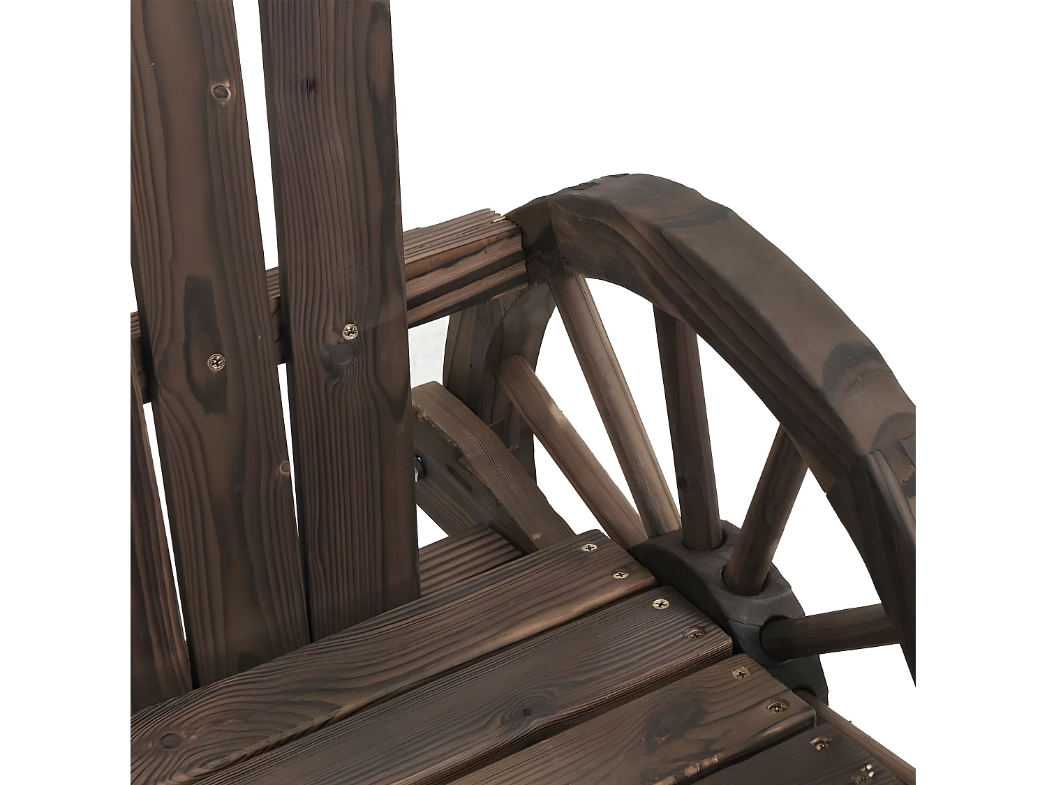 Chaises à bascule Adirondack 2 pcs bois de sapin massif