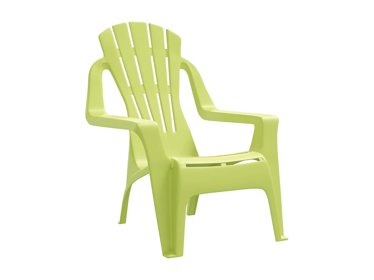Chaises de jardin pour enfants lot de 2 vert 37x34x44 PP
