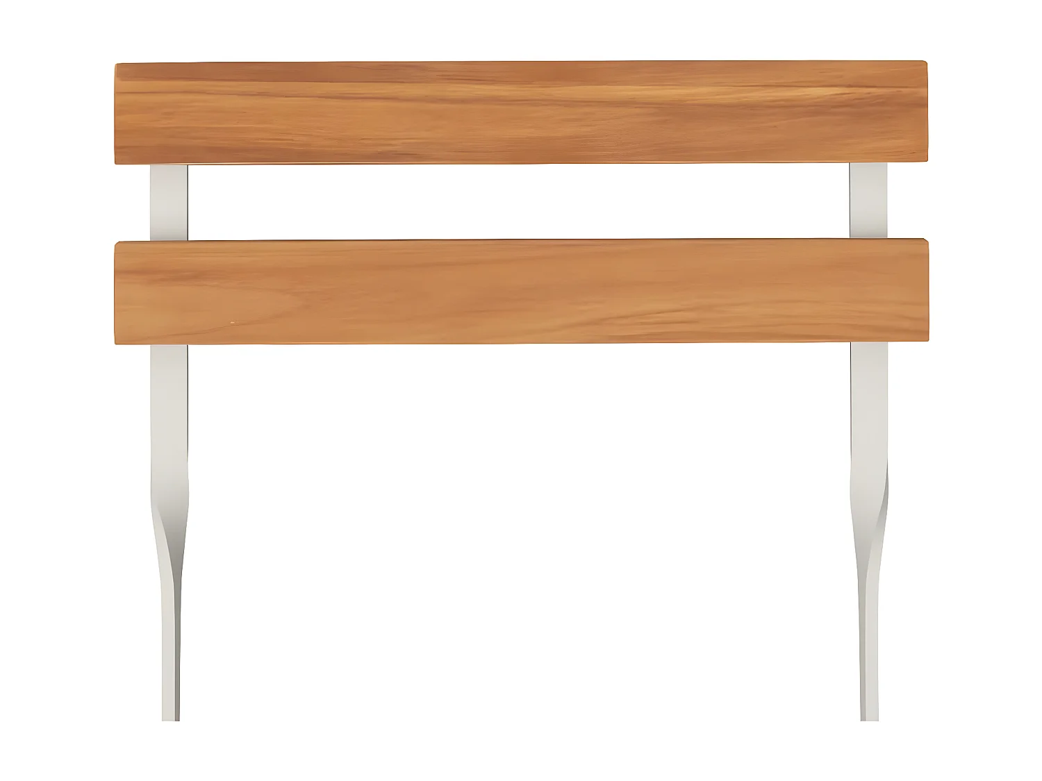 Chaises de bistrot pliantes lot de 8 Bois d'acacia solide acier