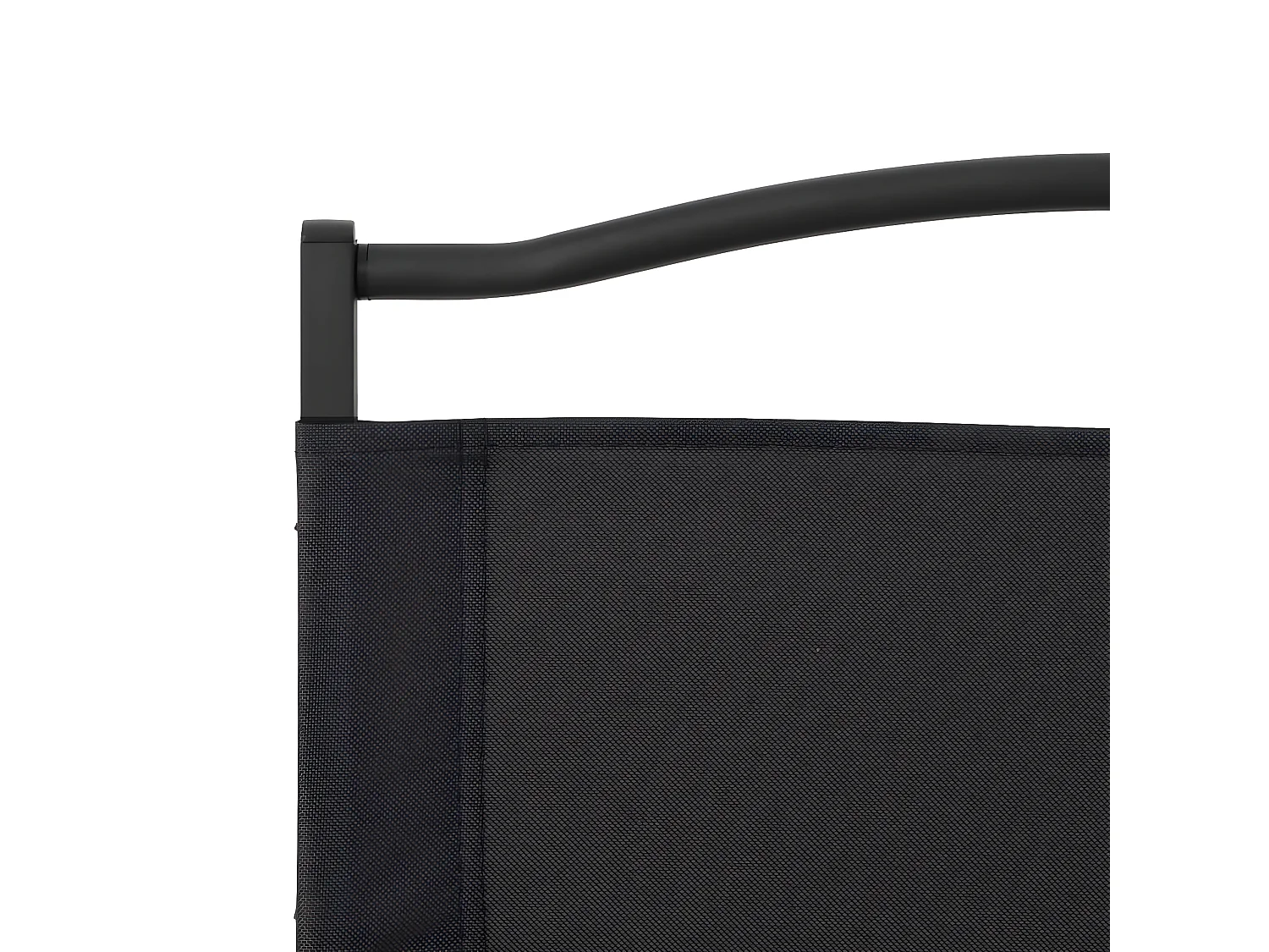 Chaises de camping 2 pcs Noir 54x43x59 Tissu Oxford