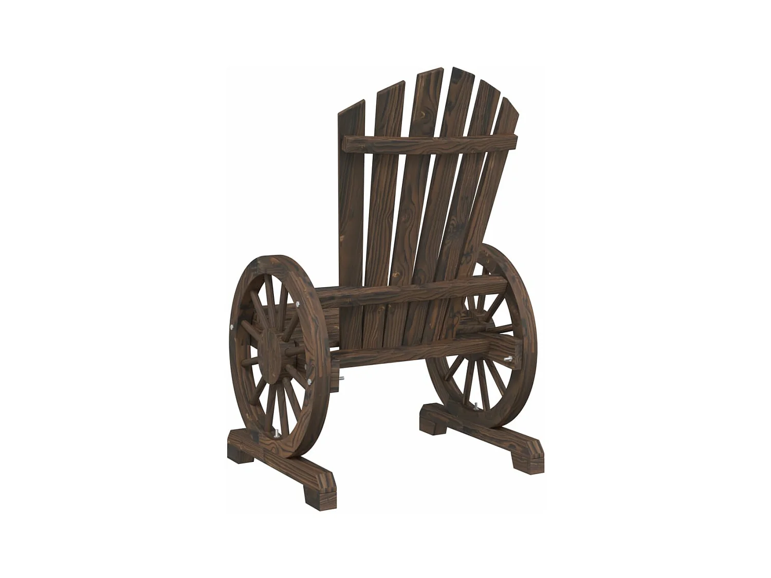 Chaises de jardin Adirondack 4 pcs bois de sapin massif