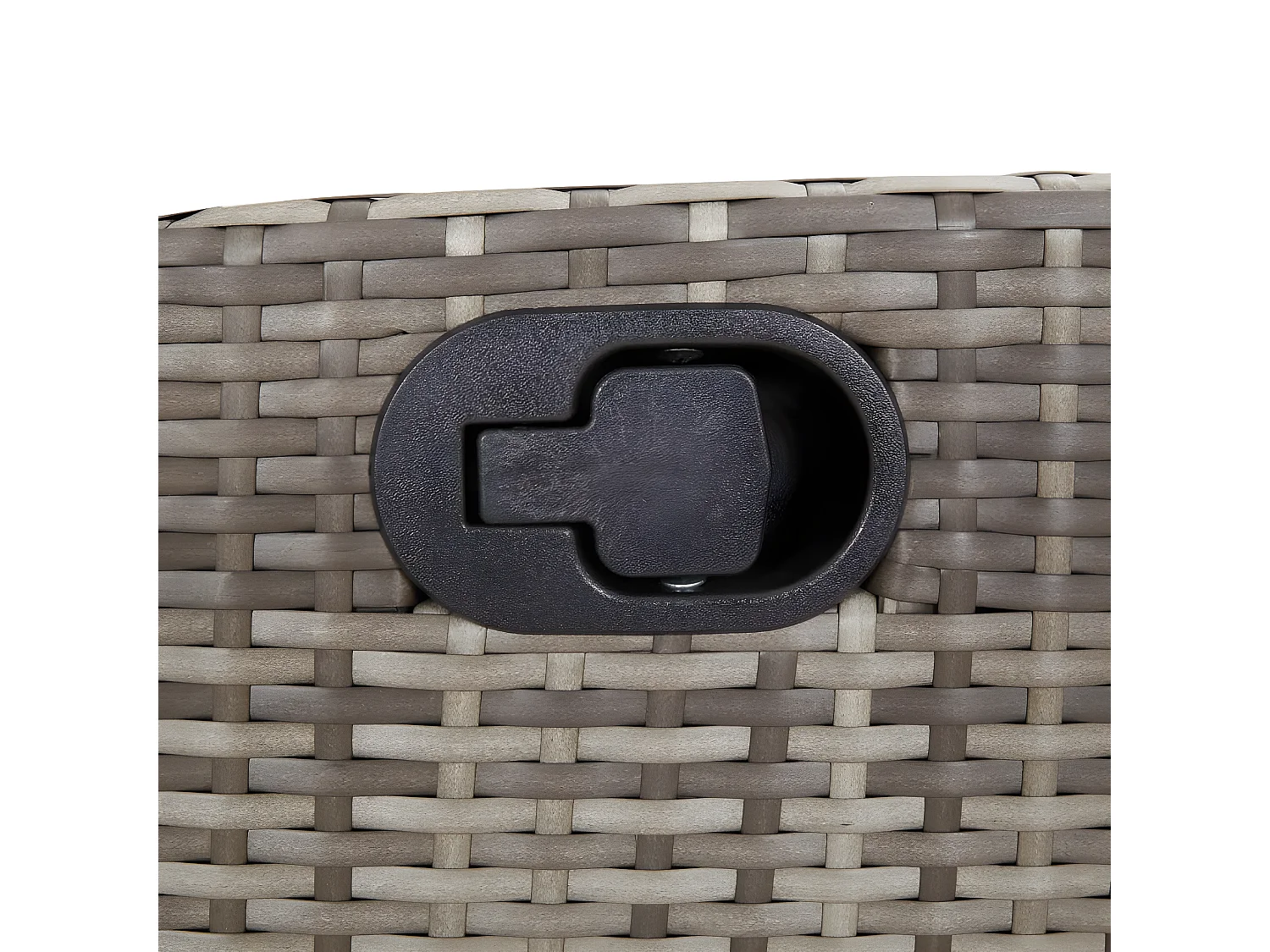 vidaXL Sillones reclinable jardín y cojines 2 uds ratán sintético gris