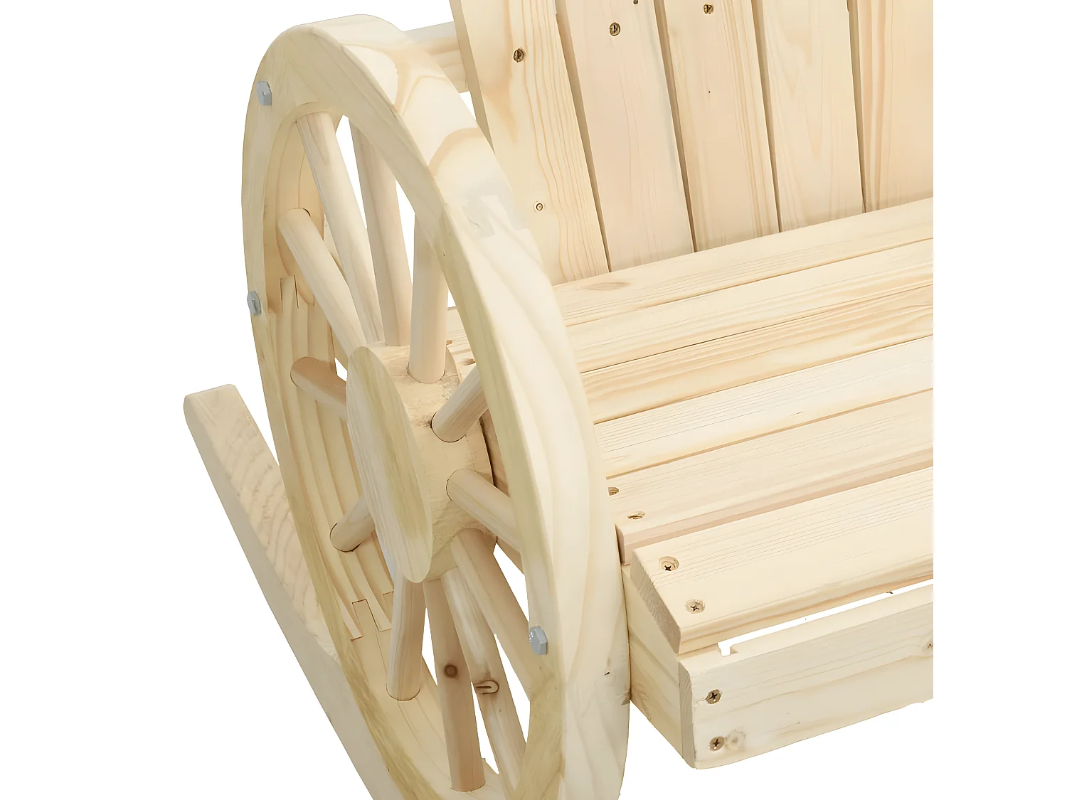 Chaises à bascule Adirondack 2 pcs bois de sapin massif