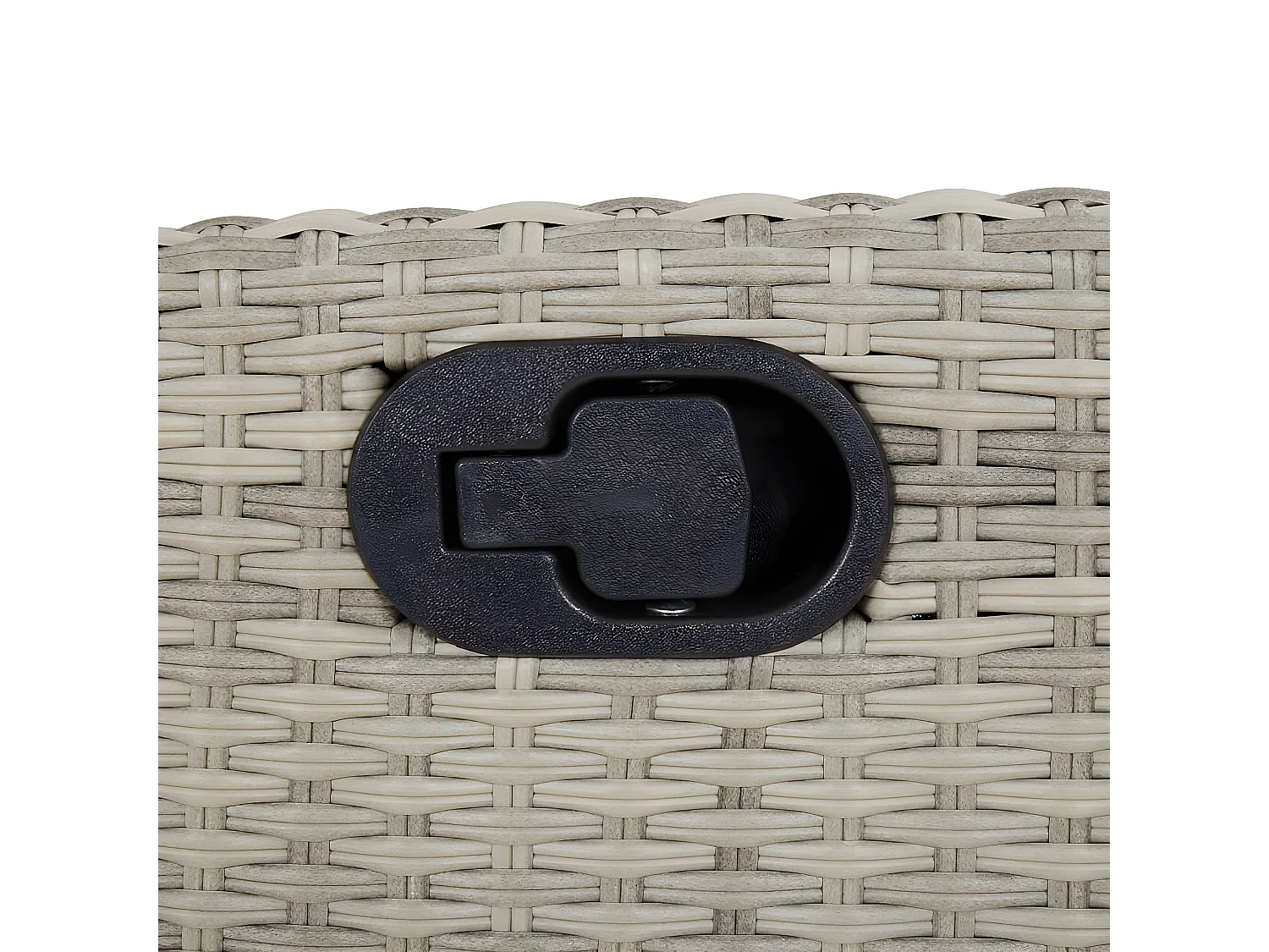 Chaises inclinables jardin lot de 2 et coussins résine tressée