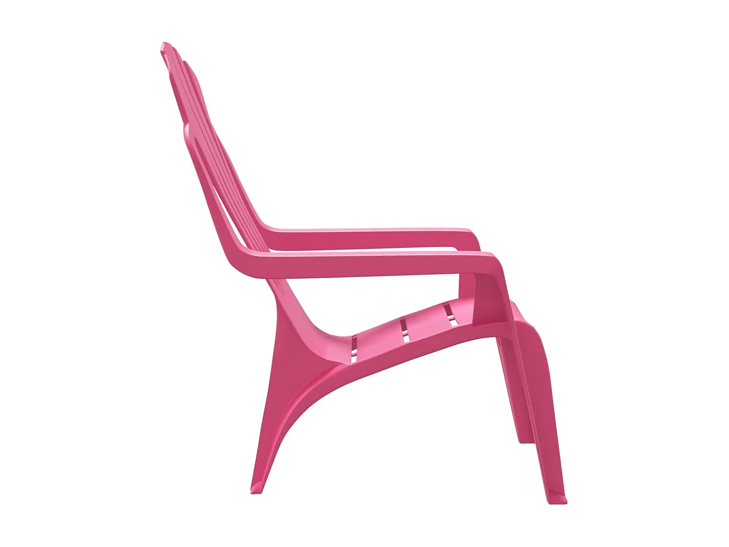 tuinstoelen 2 st hout-look 37x34x44 cm polypropeen roze